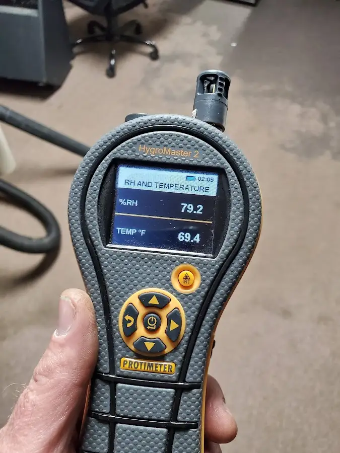 Moisture meter humidity assessment for Mold Remediation & Removal in East Hartford